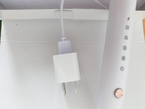 USB充電器のケーブル