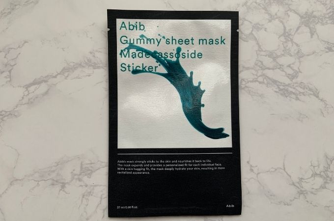 Abib / ガムシートマスク マデカソサイドステッカー